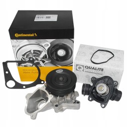 QP 11.517805811 + WPS 3017 ТЕРМОСТАТ + КОРПУС + НАСОС ВОДИ CONTITECH BMW E87 E60 E90 M47N2 M57N2