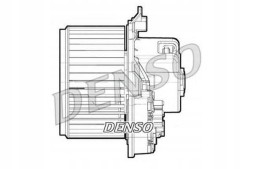Denso DENDEA09072/RS5 Повітродувка denso fiat bravo ii