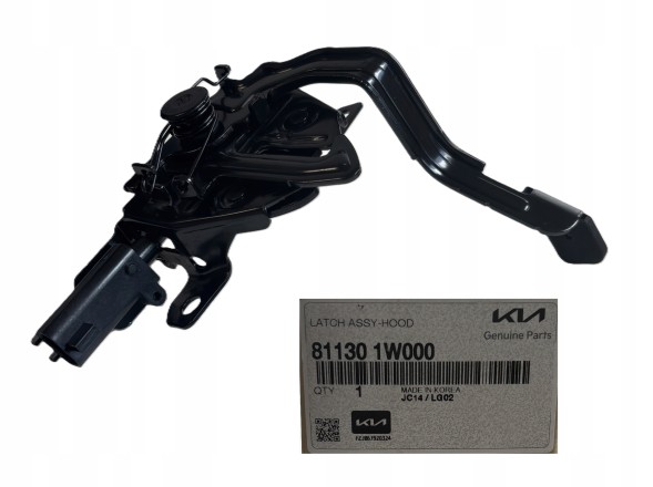 Kia OE ЗАМОК КАПОТА OE 811301W000 KIA RIO 2012-2017