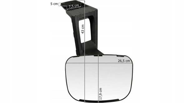 Lamiro 21-0011 ДЗЕРКАЛО ПЕРЕДНЄ ДЛЯ FORD F-MAX (РАМПОВЕ)
