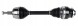 GSP 203360 Піввісь gsp vw transporter t5 t6 2.0-2.5 ліва