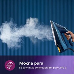 0AMS B0B7KBJQJG Парова праска 3000 Вт, 55 г/хв подача пари, паровий удар 240 г, OptimalTEMP