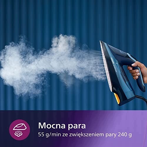 0AMS B0B7KBJQJG Парова праска 3000 Вт, 55 г/хв подача пари, паровий удар 240 г, OptimalTEMP