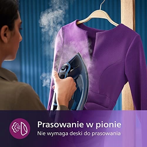 0AMS B0B7KBJQJG Парова праска 3000 Вт, 55 г/хв подача пари, паровий удар 240 г, OptimalTEMP