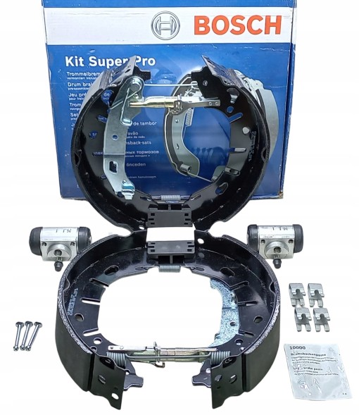 Bosch 0 204 114 687 Щелепи + циліндри + розпірки bosch fiat doblo 2010- opel combo 2012-