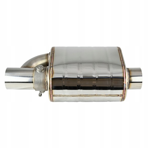JRspec MUFFLER-76-R-BT Активний глушник JRspec з дросельною заслінкою підтиск. та насосом vacum на пульт 76мм P