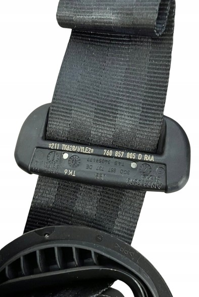 Volkswagen OE Ремінь безпеки VW 760857805D