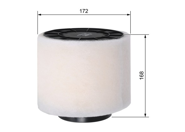 F026400334 BOSCH Фільтр забору повітря