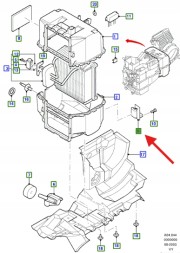 Ford OE РЕЗИСТОР ПОВІТРОДУВКИ FORD GALAXY 1994-2006 1104837 _ 95NW-18B647-BD
