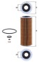 OX368D1 MAHLE ORIGINAL Фільтр мастил