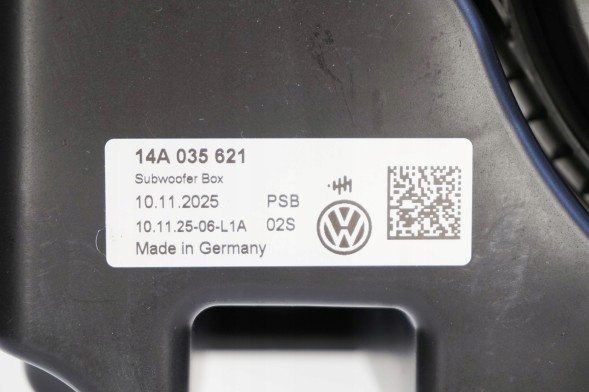 Volkswagen OE 14A035621 003 НЧ ДИНАМІК САБВУФЕР 14A035621 VW ID7 ID.7