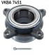 SKF VKBA 7451 Підшипник колеса передній vkba 7451 skf fiat mitsubishi