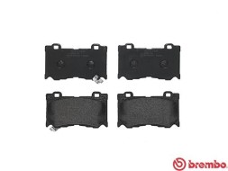 P56089 BREMBO Комплект гальмівних колодок з 4 шт дисків