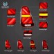 Китай TTLDMC25 ДІОДНІ ЛАМПИ ДЛЯ MINI COOPER R50 R52 R53 01-06 RED