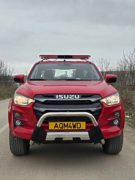 Китай PWT15_IDM21 Isuzu D-Max 2021 - передня планка Amazon хром кенгуру