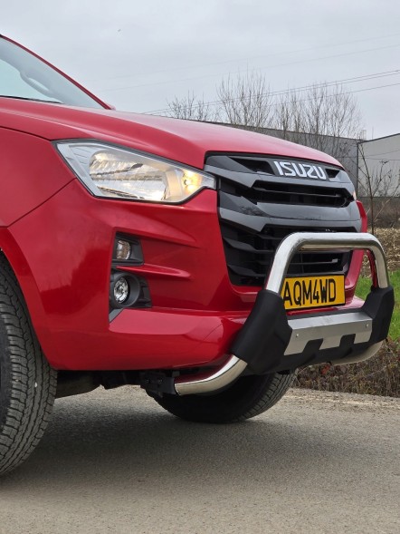 Китай PWT15_IDM21 Isuzu D-Max 2021 - передня планка Amazon хром кенгуру