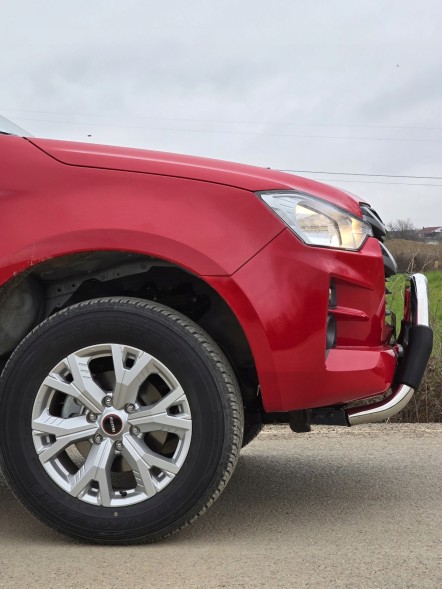 Китай PWT15_IDM21 Isuzu D-Max 2021 - передня планка Amazon хром кенгуру