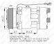 NRF 32779 Компресор компресора кондиціонера 32779 nrf citroen