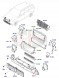 Land Rover OE LR094176GEN Направляюча Повітрязабірника Land Rover Range Rover Velar L560 LR094176