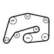 V-maxzone Part VIC-255249 Комплект поліклинового ременя 8 PK 2035 K1 для MERCEDES G (W463), GL (X164)