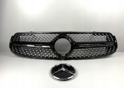 Dac ATRAPA GRILL DIAMENT DAIMOND MERCEDES GLC 253 LIFT BLACK CZARNY SUV COUPE NOWY MODEL KAMERA 2019-2022 253-MTX MERCEDES GLC W253 253 LIFT AMG 2019 РЕШІТКА ПЕРЕДНЬОЇ РАДІАТОРНОЇ РІШІТКИ ЧОРНА DIAMOND РАХУНОК-ФАКТУРА