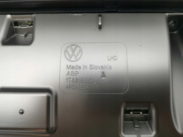Volkswagen OE 1T3819441, DWP533917OE Декоративна планка консолі приладової панелі VW ID. Buzz 1T3819441 Нова, оригінал