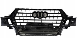 112&tech GRILL PRZEDNI PRZÓD AUDI Q7 4M0 15-19 BLACK CZARNY SQ7 LOOK PDC KAMERA 360 NOWY POŁYSK РЕШІТКА РАДІАТОРА ПЕРЕДНЯ AUDI Q7 4M SQ7 15-19 PDC КАМЕРА ЧОРНА