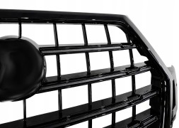 112&tech GRILL PRZEDNI PRZÓD AUDI Q7 4M0 15-19 BLACK CZARNY SQ7 LOOK PDC KAMERA 360 NOWY POŁYSK РЕШІТКА РАДІАТОРА ПЕРЕДНЯ AUDI Q7 4M SQ7 15-19 PDC КАМЕРА ЧОРНА