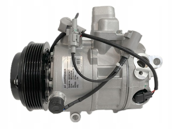 EURO KLIMA EKL35872-ZA 447220-8564 / 447220-8980 / 447220-8981 / 447220-8982 / 88320-50101-84 / 88320-50101 / 8832050101 / 57302 / 4711363 / 891513 / 8831050140 Компресор кондиціонера Lexus LS430 4.3 V8 (01-) 447220-8564 / 447220-8980