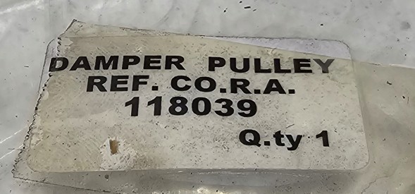 Китай РЕМІННЕ КОЛЕСО BMW E34 / E36 / E38 / E39 - 118039