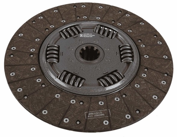 AD BRAKE VIC-176660 Диск зчеплення 1878 008 514 009 для DAF CF 85; MAN HOCL, LION'S COACH,