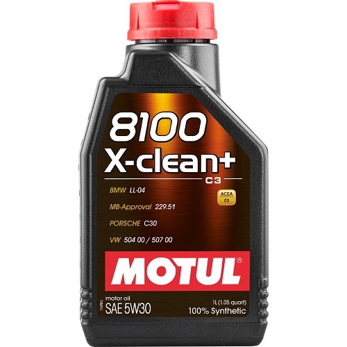 854711 MOTUL Олива моторна MOTUL 8100 X clean 5W 30 1л