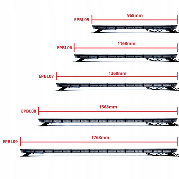 EinParts Automotive EPBL06 Epbl06 світлодіодна контактна лампа 120 cm 12-24v 456w