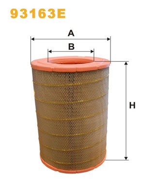 93163E WIX FILTERS Фільтр повітряний