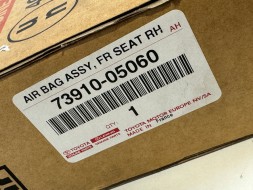 Toyota заводська комплектація 73910-05060 Airbag подушка крісла права нова oe toyota avensis t27 08-18 73910-05060