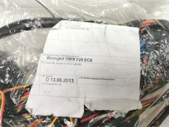 Thule Комплект проводки для фаркопа BMW F25 ECE 703396 2183733