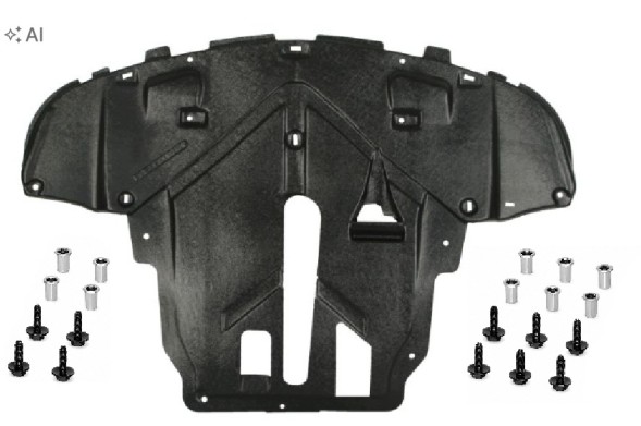 PC 83292433325 ЗАХИСТ ДВИГУНА ПІД ДВИГУН HDPE ALFA ROMEO 159 09.2005-11.2011 + КРІПЛЕННЯ НОВИЙ