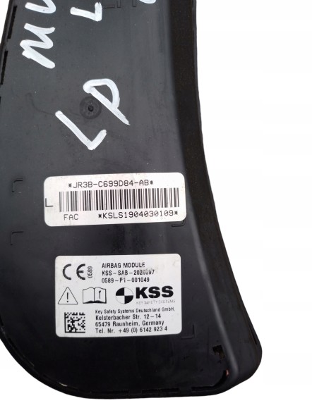 Ford OE JR3B-C699D84-AB ПОДУШКА СИДІННЯ ЛІВА FORD MUSTANG VI КАБІОЛЕТ