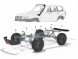 Китай Zona Lift 590/bl26 Nissan Patrol GR Y61 5D Body Lift Body 25мм