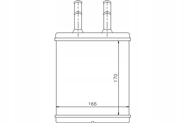 Nissens NIS77613/RS1 Нагрівальник nissens 60826216 82006216