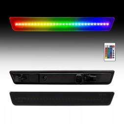 CHINA JGD-CHALL15-FRSMRGB Світлодіодні контурні лампи – фронт і задня частина – rgb + пульт dodge challenger 2015-2023