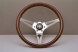 Nardi 5069.35.3000 Оригінальне кермо Nardi Deep Corn Wood Chrome