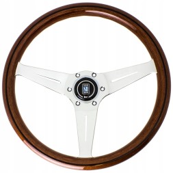 Nardi 5069.35.3000 Оригінальне кермо Nardi Deep Corn Wood Chrome
