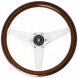 Nardi 5069.35.3000 Оригінальне кермо Nardi Deep Corn Wood Chrome