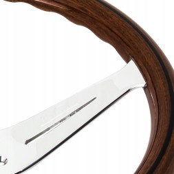 Nardi 5069.35.3000 Оригінальне кермо Nardi Deep Corn Wood Chrome