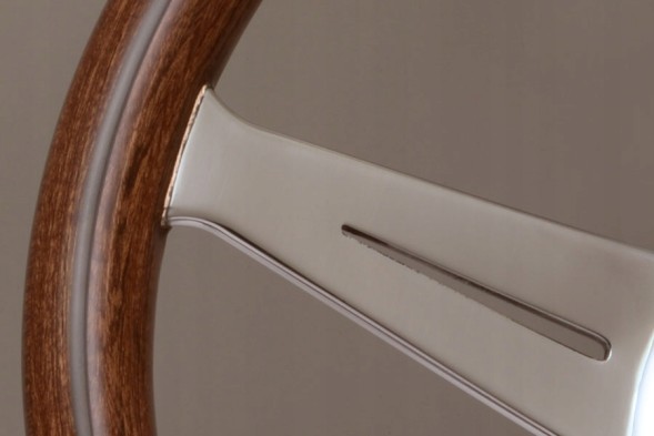 Nardi 5069.35.3000 Оригінальне кермо Nardi Deep Corn Wood Chrome