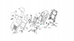 Mercedes-Benz OE A2319101106 ORG ВСТАВКА СПИНДКИ СИДІННЯ LP MERCEDES-BENZ SL R231