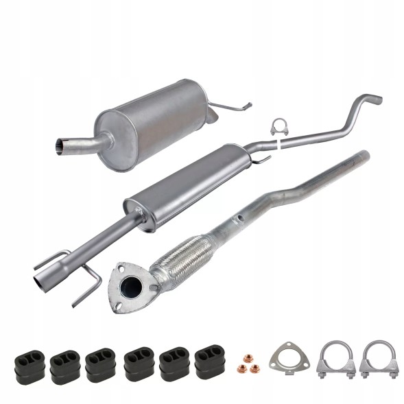 CHINA ZEST.07.286+07.339+17.548E Opel astra h / h gtc / twintop 1.4 2004-2009 глушники