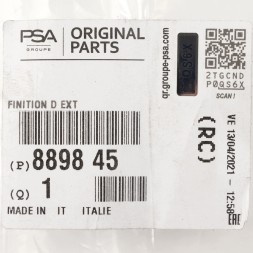 Fiat OE Частина каркаса сидіння пасажира Fiat OE 889845
