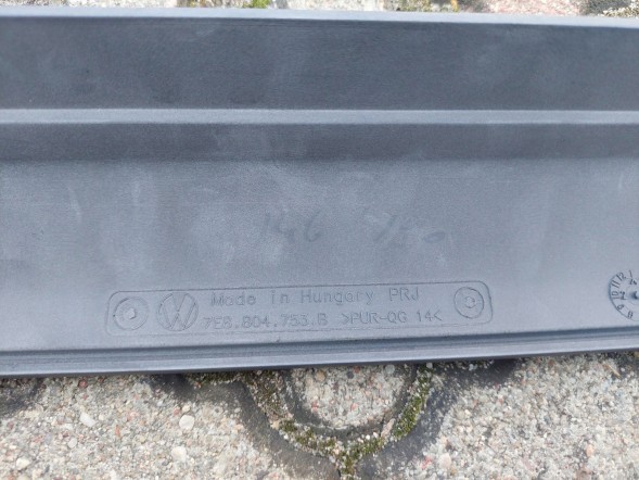 Volkswagen OE VW T6 PRZEDNIE LEWE POSZERZENIE PROGU 7E8804753B VW T6 ПЕРЕДНЄ ЛІВЕ РОЗШИРЕННЯ ПОРОГА 7E8804753B